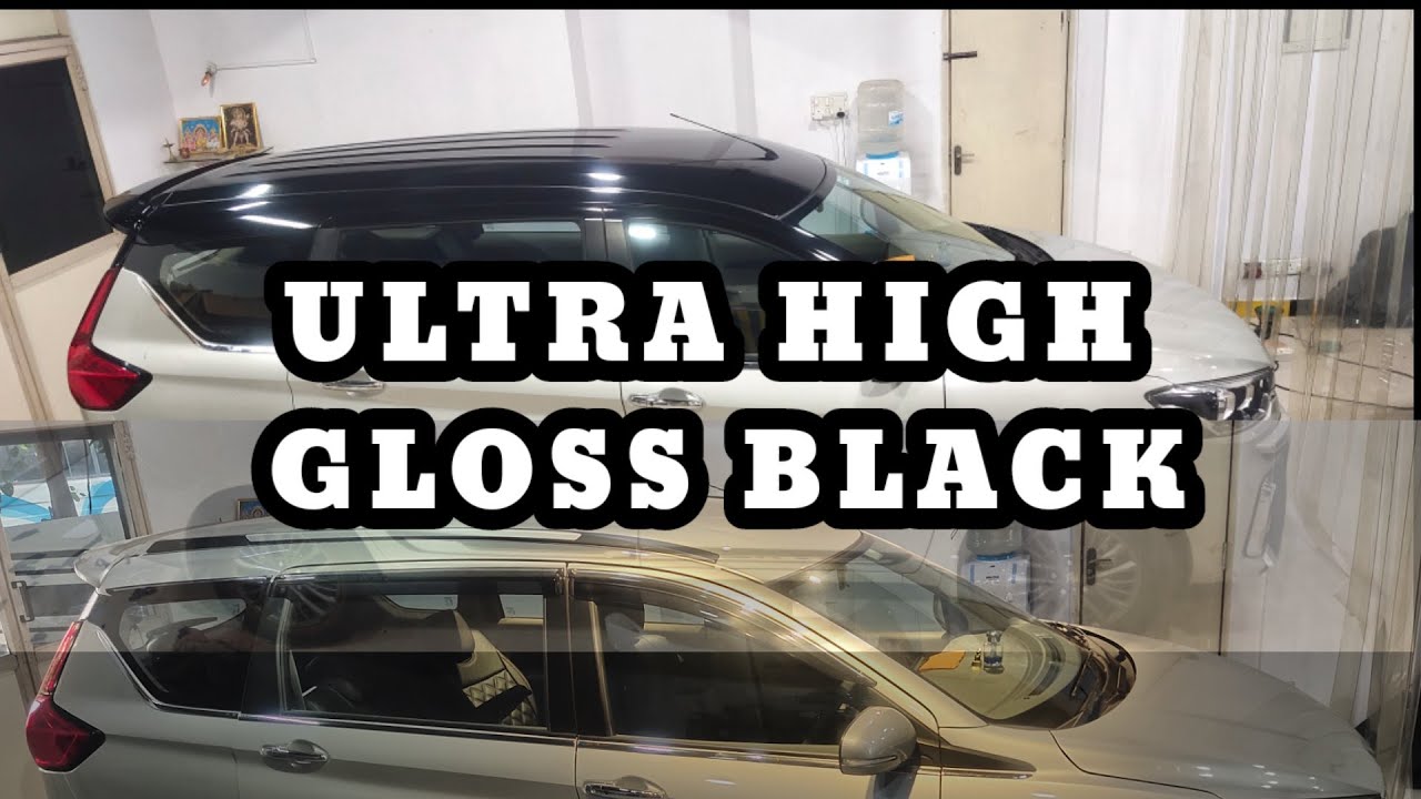 #swraps #ertiga New Ertiga modified 2021 || Ultra High Gloss Black Wrapping