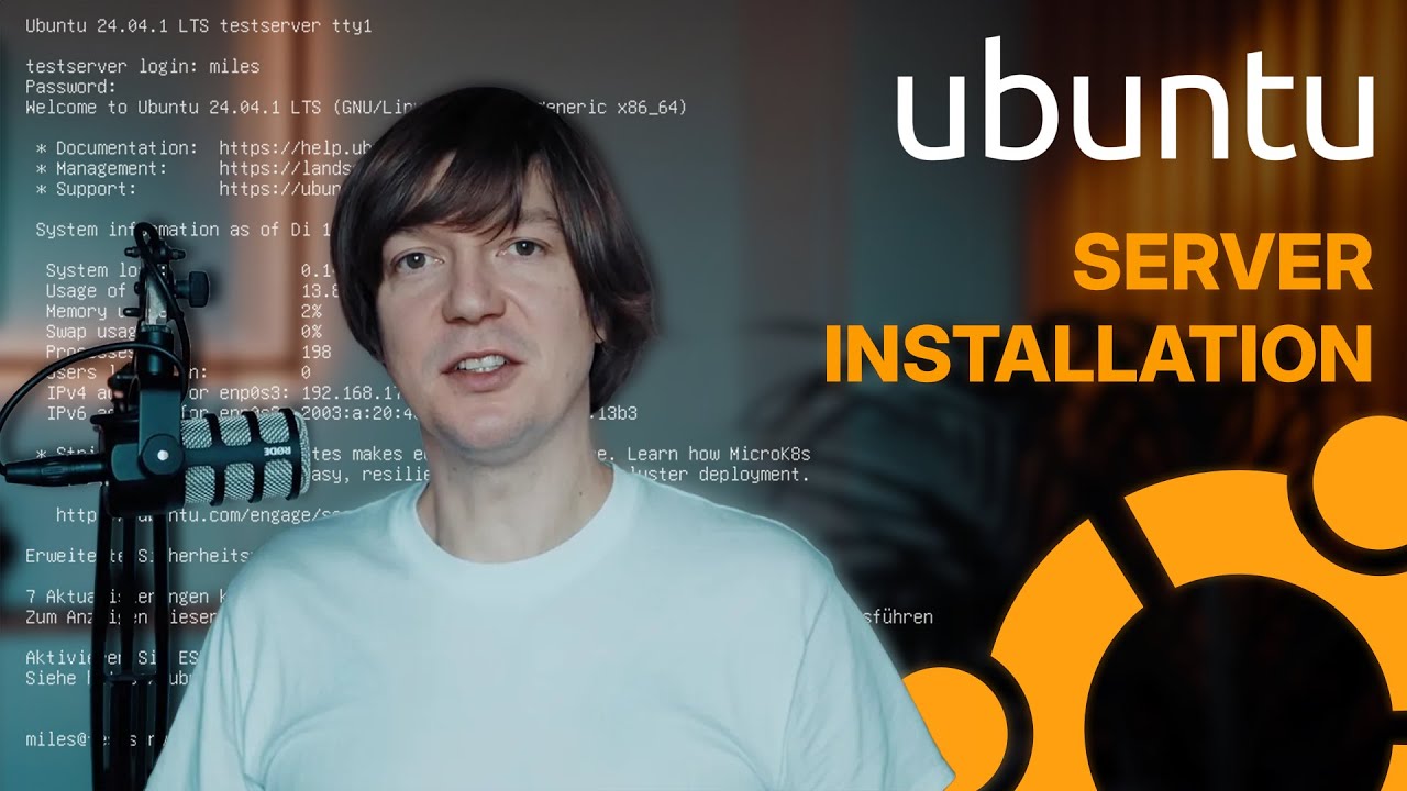 Ubuntu Server Installation - Tutorial Schritt f&uuml;r Schritt