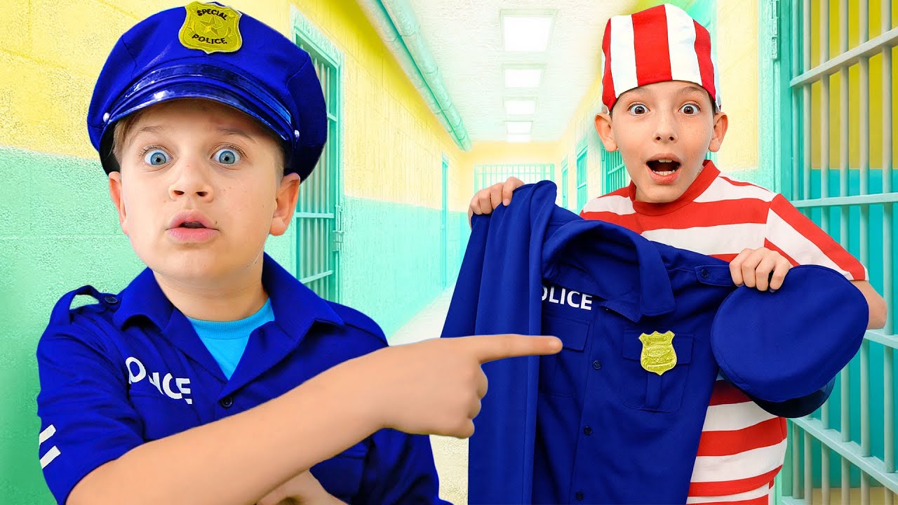 Real vs Fake Police & More Kids Fun Adventures