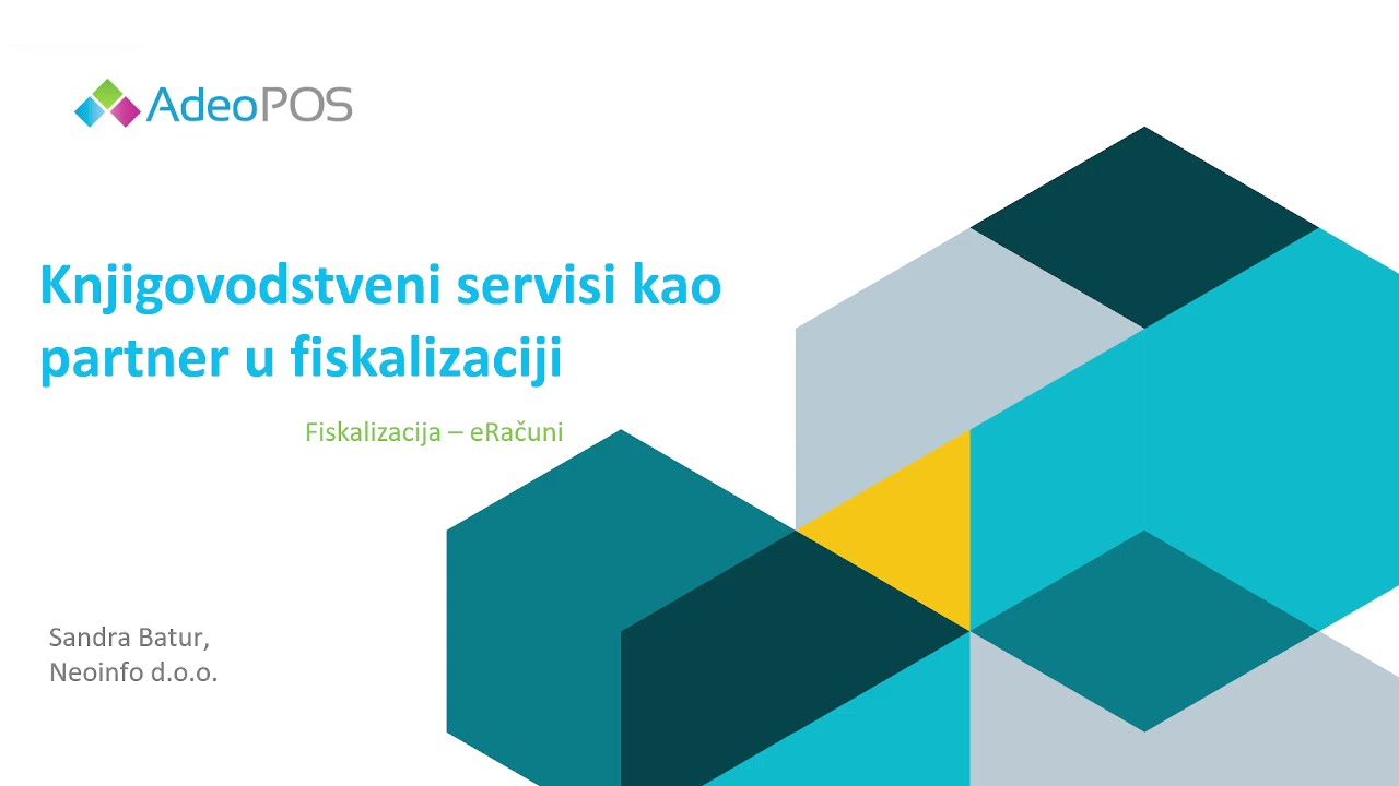WEBINAR: Knjigovodstveni servisi kao partner u  fiskalizaciji