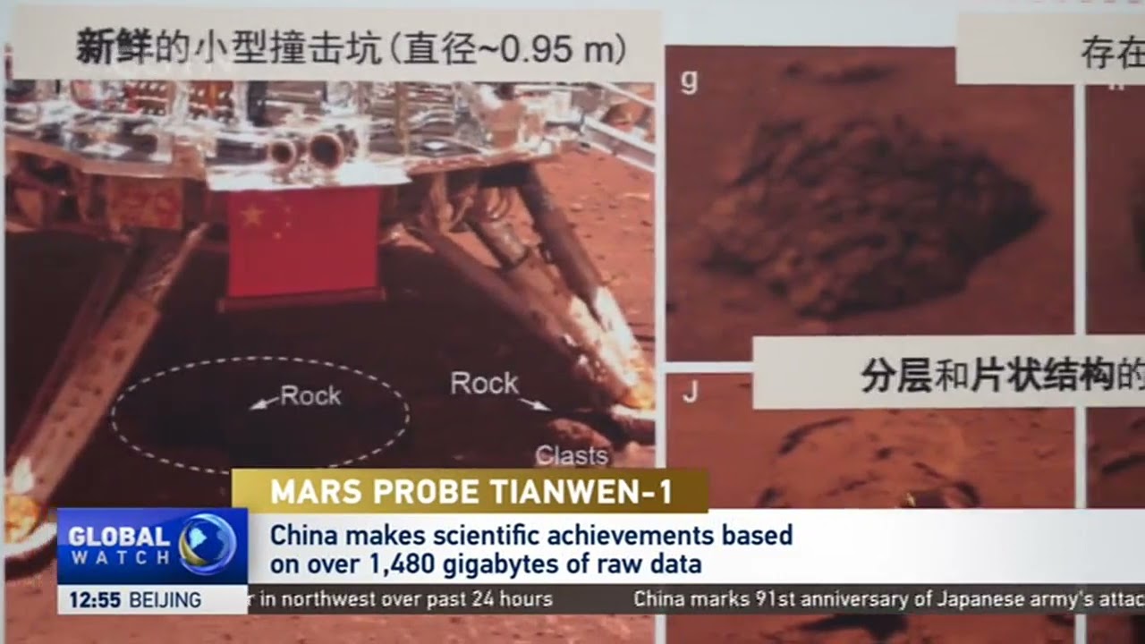 MARS PROBE TIANWEN 1: China makes scientific achievements basedon over 1,480 gigabytes of raw data
