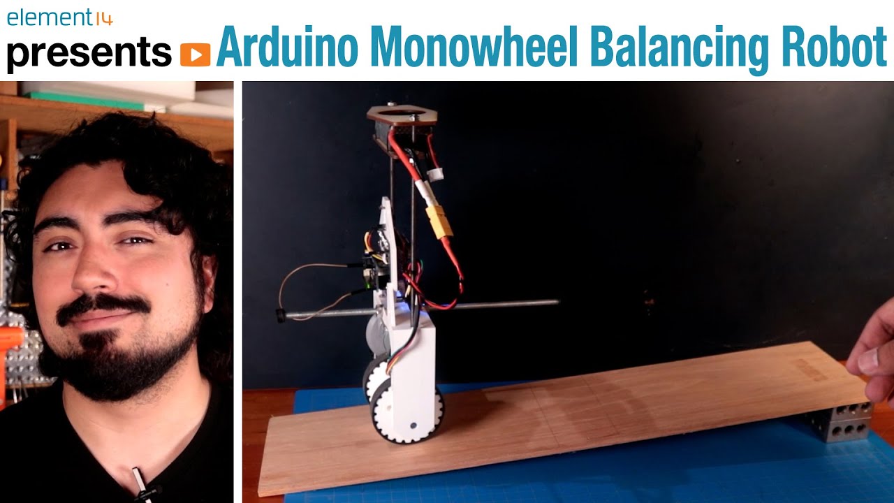 Arduino Single-Wheel Balancing Robot