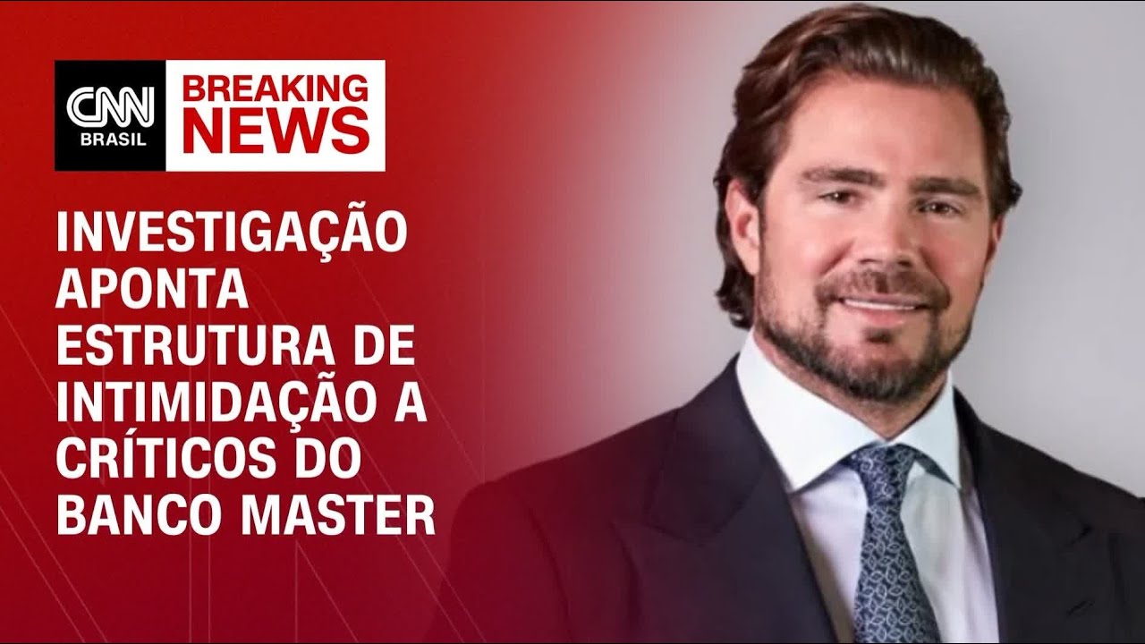 Caso Master: Investigação mostra estrutura de intimidação a críticos | CNN PRIME TIME