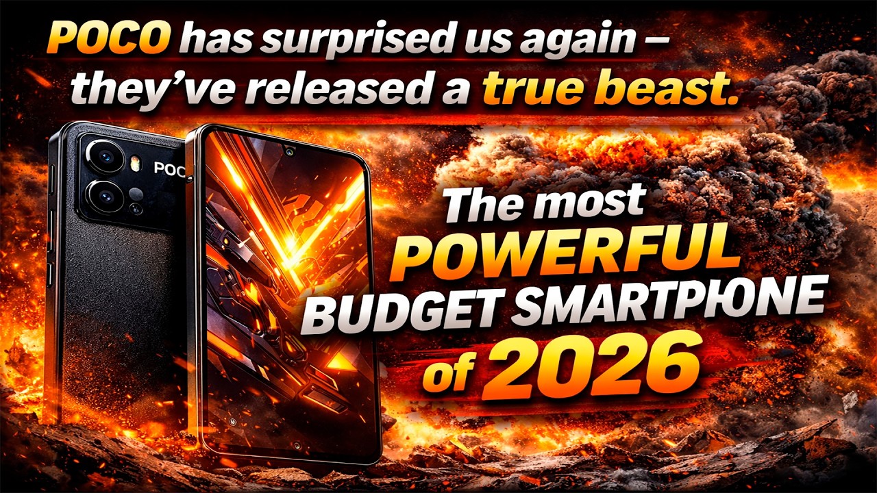 POCO has done it again—they've unveiled a powerful budget phone. The undisputed leader of 2026.