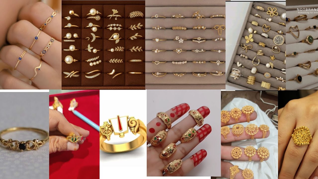 Timeless traditional: Latest finger ring designs for women #usefulinformation #latestdesign 