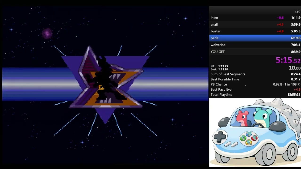 Прохождение Mega Man X2 на скорость (any%) за 8:30