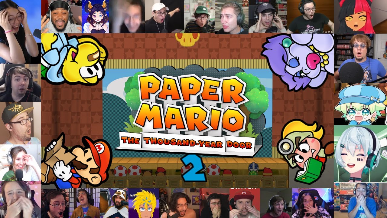 Интернет реагирует на игру Paper Mario The Thousand Year Door