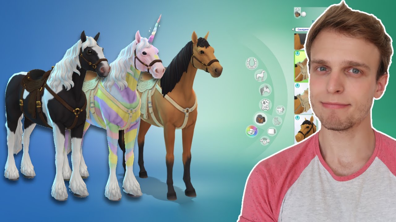 CRIANDO CAVALOS NO THE SIMS 4 TOMANDO AS RÉDEAS