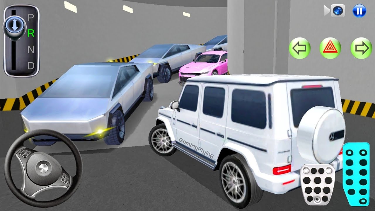 New G Wagon car Stuck in Parking Garage - 3D Driving Class - 3D Driving Class Game - Car Game