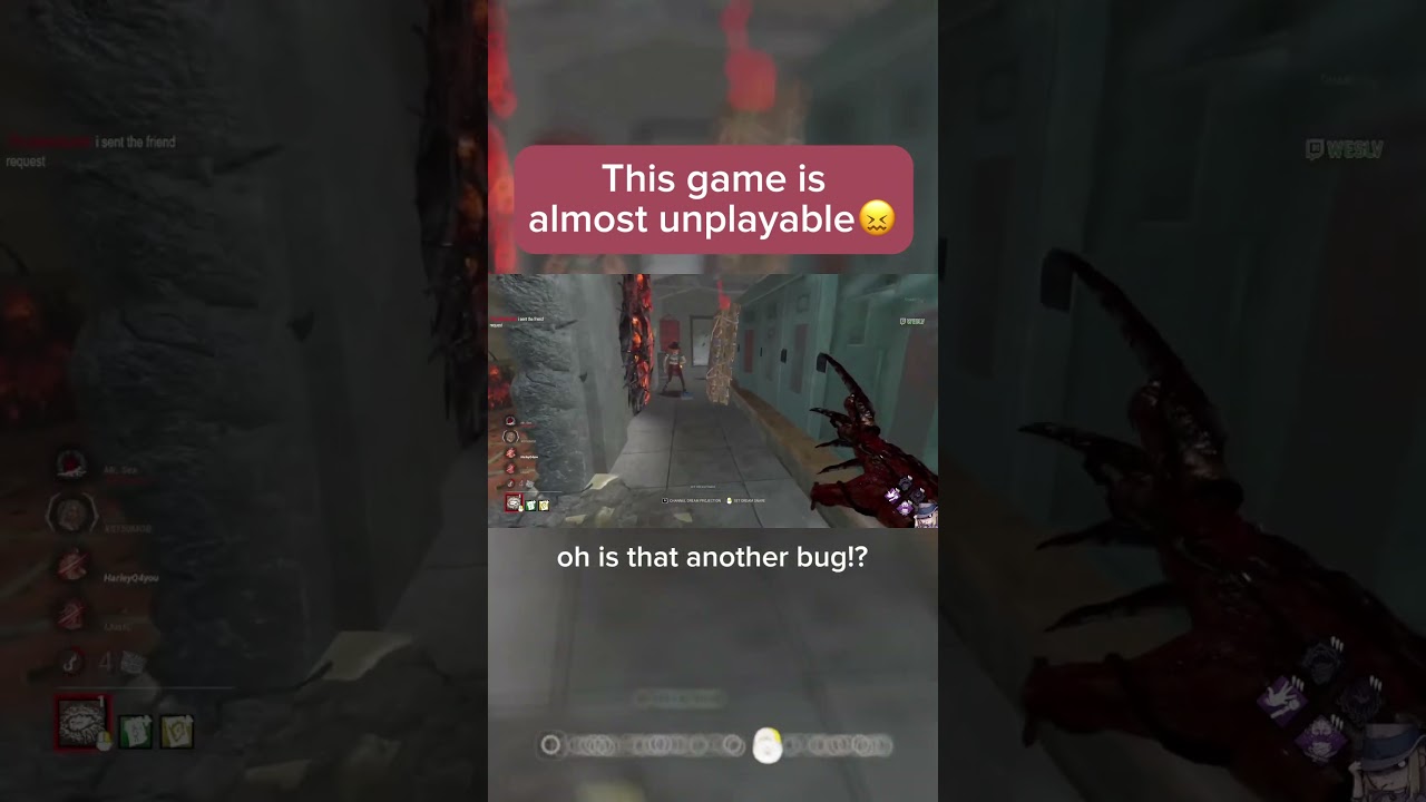 Another Dbd Bug? | Dead by Daylight #gaming #shorts #fails #glitch