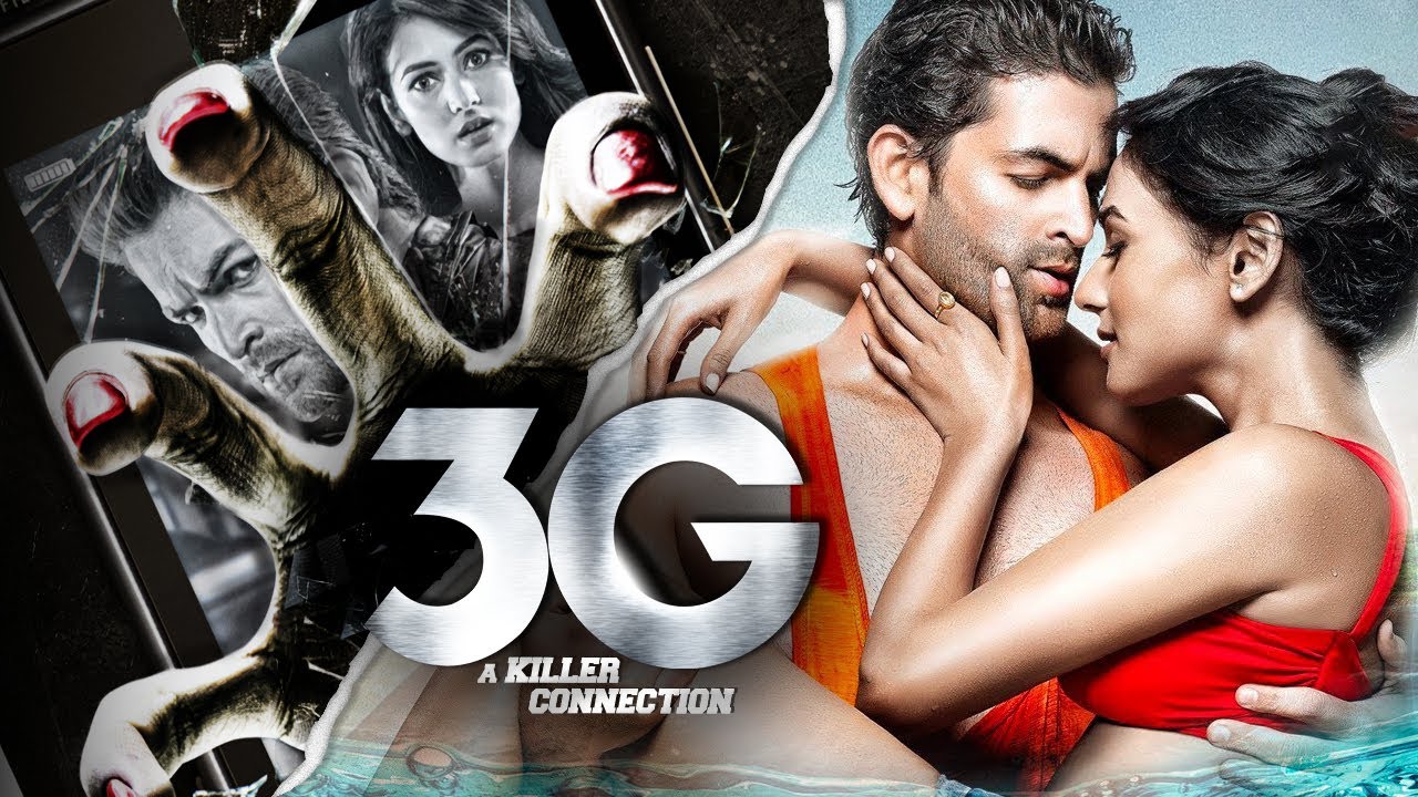 नील नितिन की हॉरर फिल्म  | 3जी | 3G | Hindi Full Horror Movie | Nitin Mukesh, | Sonal Chauhan |