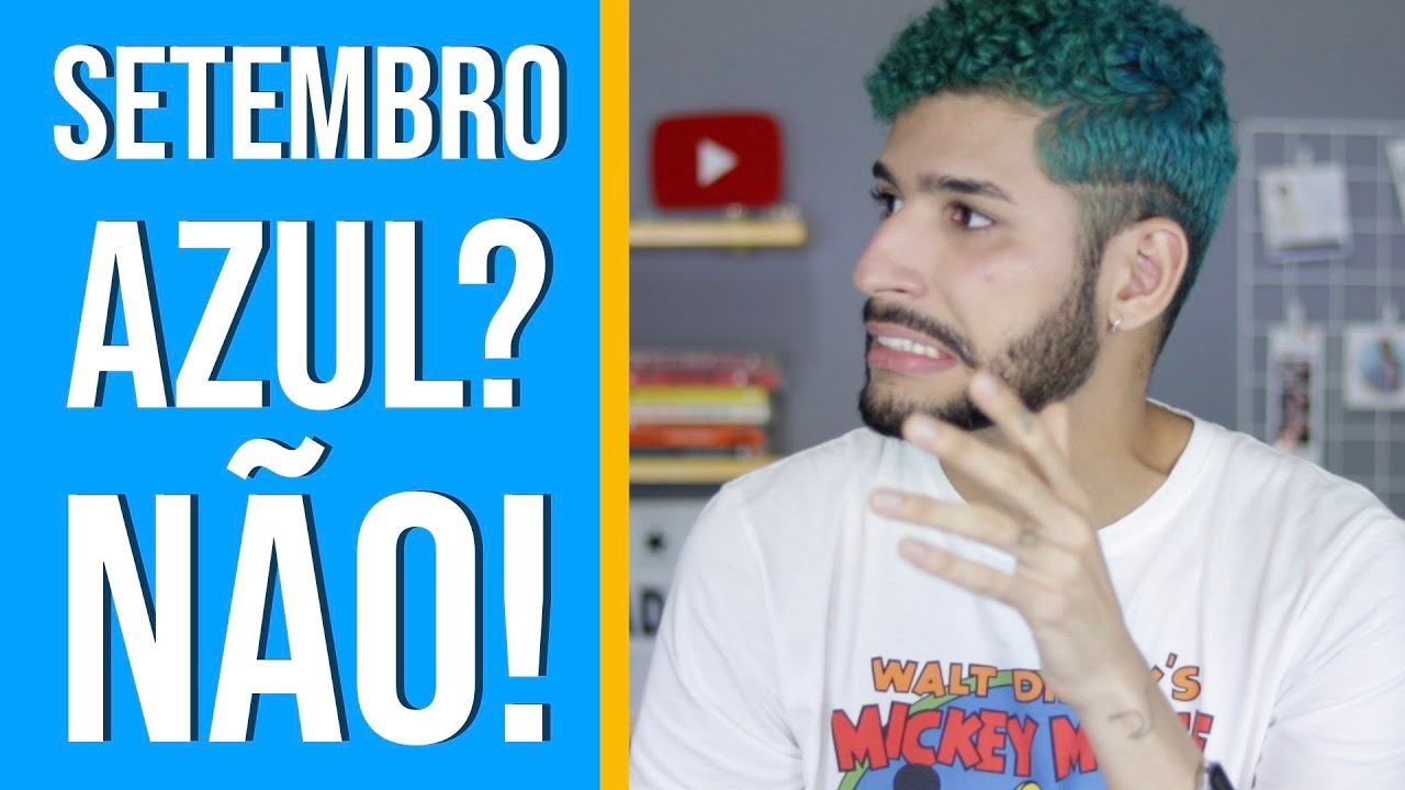 SETEMBRO AZUL? NÃO! | Libras • Léo Viturinno