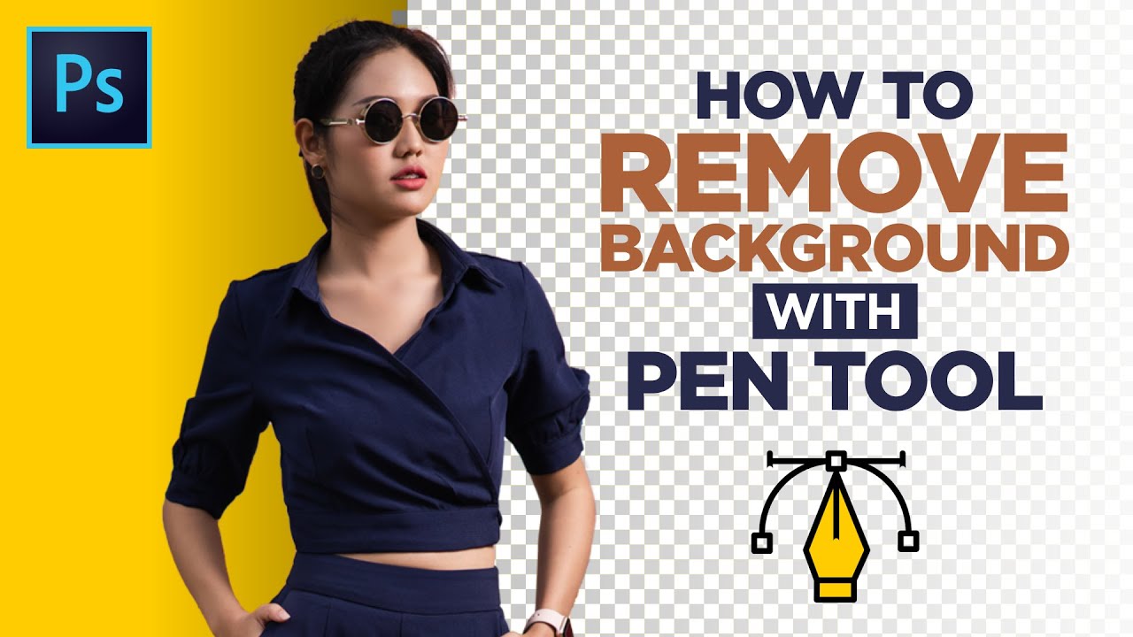 How to Remove Background with Pen Tool in Photoshop | How to Use Pen Tool | Photoshop Tutorial