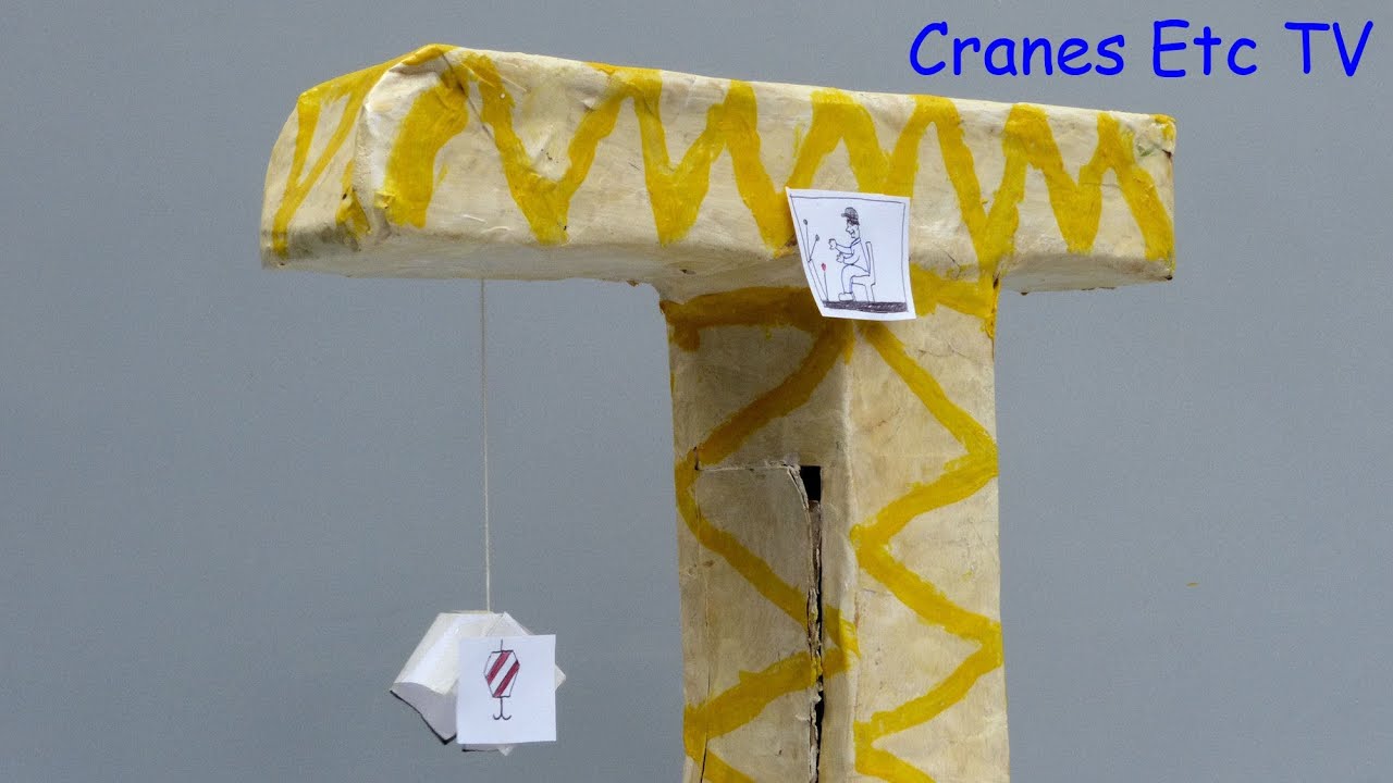 Башенный кран Plonker от Cranes Etc TV