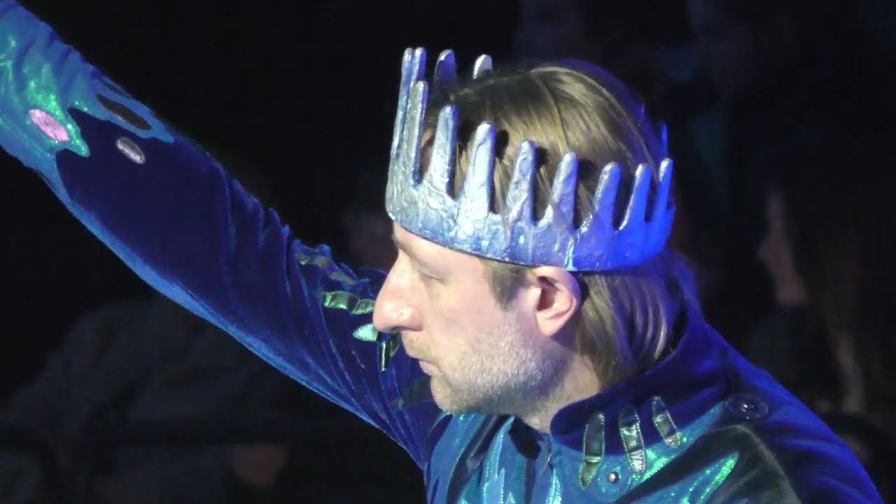 Евгений Плющенко наказывает Александру Трусову. Царь, Краб и Русалочка. 30.12.23.