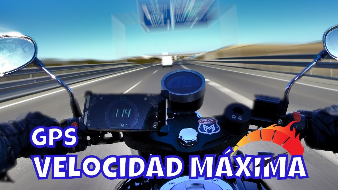 Pilder 125: Velocidad máxima (legal), GPS y autovías