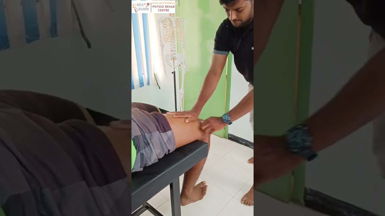 quadriceps myofascial release | massage | knee ROM