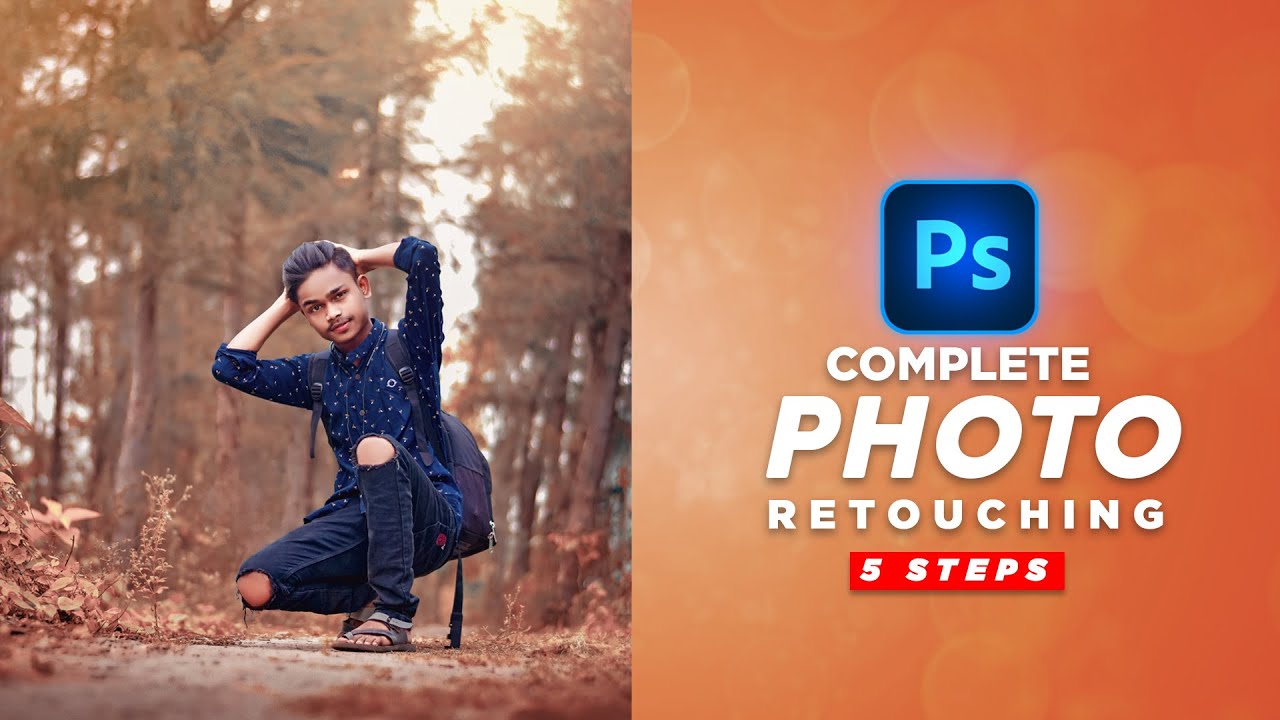 Complete Photo Retouching Tutorial using Photoshop  - Papai Mondal Photography
