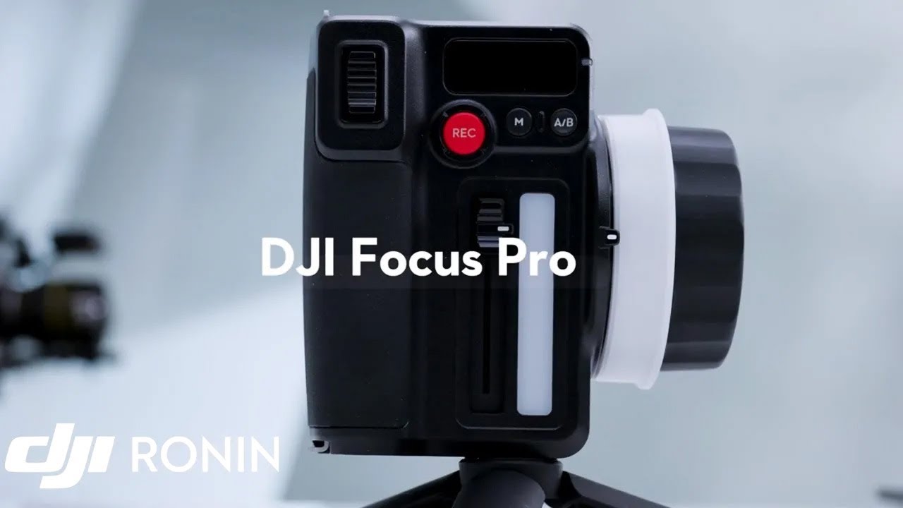 DJI Focus Pro - Next-Level LiDAR Autofocus  - Introducing Buttons and Touchscreen Menu-Hand Unit
