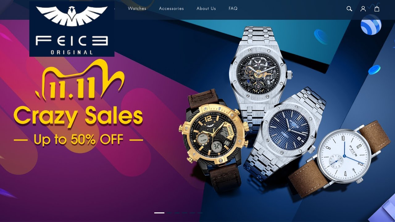 🔥 HUGE 11.11 SALE by FEICE! | AP Royal Oak & Nomos Tangente Homage Watches For Up to HALF OFF! 🔥