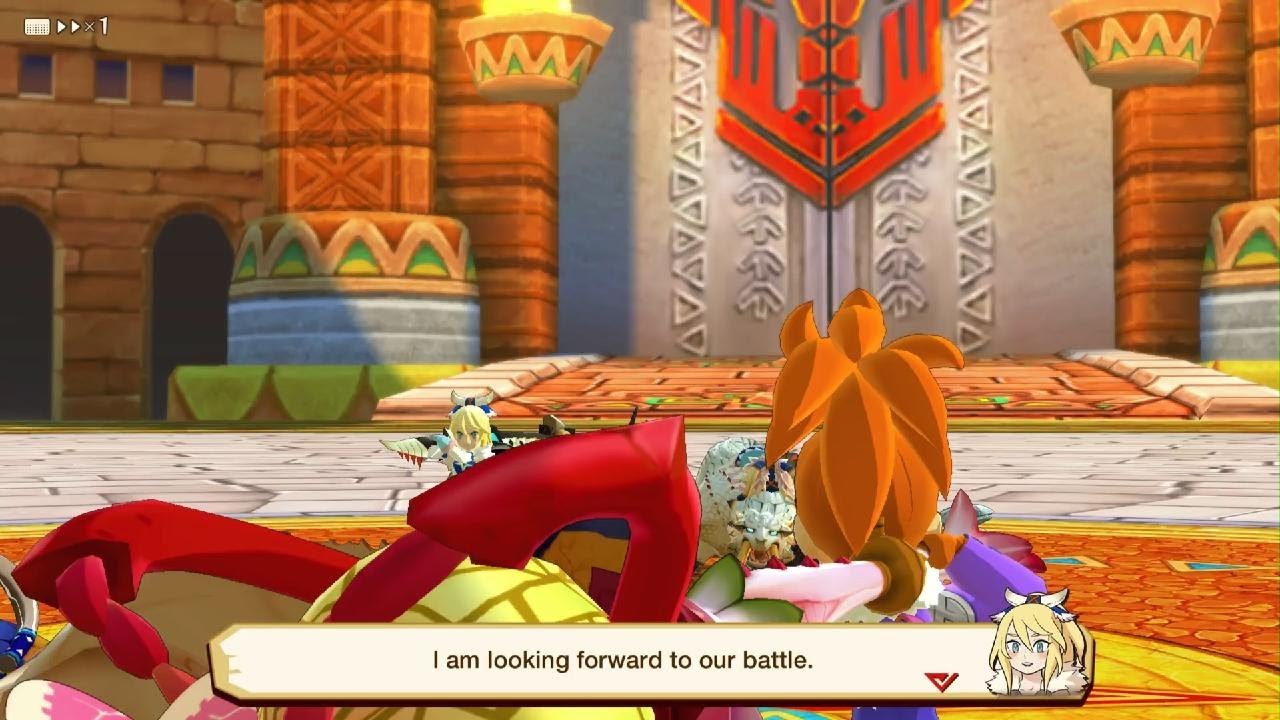 MONSTER HUNTER STORIES: Avinia and her Herculean Barioth