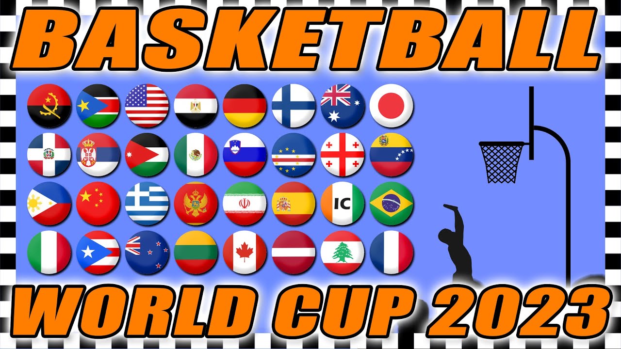 World Cup Basketball Marble Race 2023 Algodoo