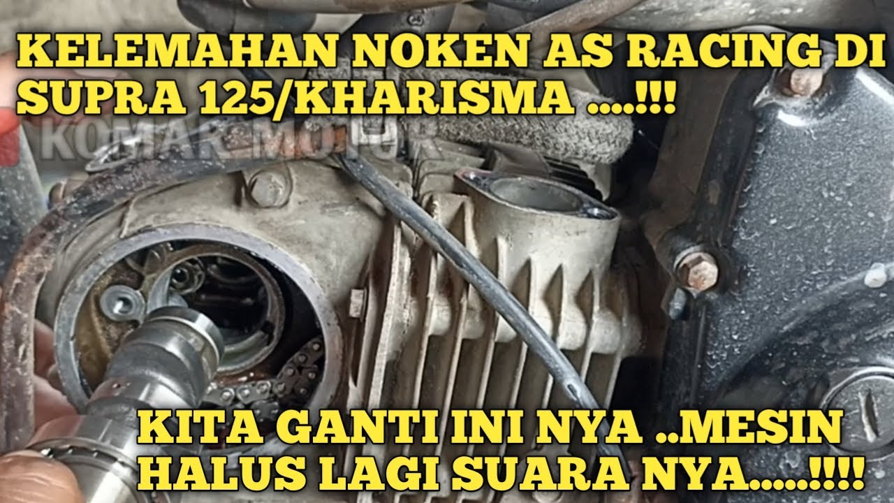 GANTI KLAHER/BEARING NOKEN AS RACING HONDA SUPRA X 125 /KHARISMA❗