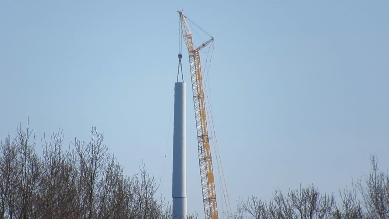 Windmolen bouwen in Gasselternijveen 15-4-2021