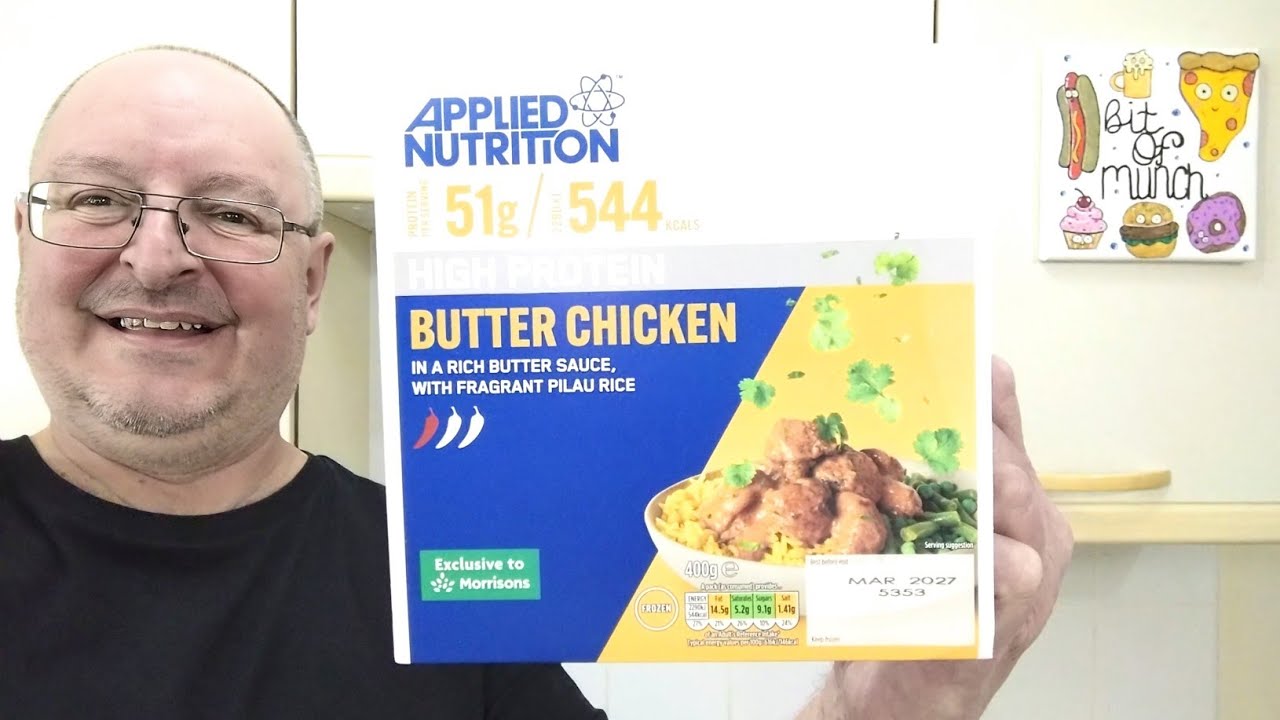 Applied Nutrition Butter Chicken ~ High Protein Ready Meal ~ Food Review