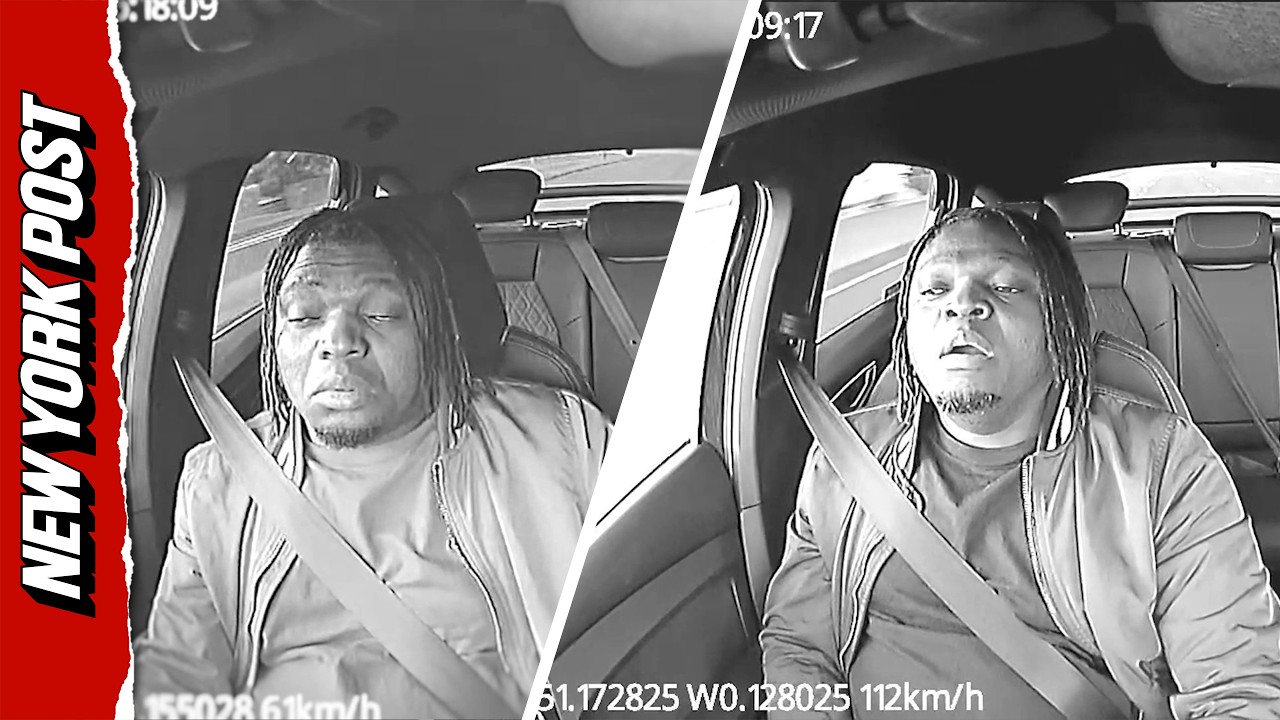Dashcam Captures Moment Taxi Driver Falls Asleep Before Fatal Crash