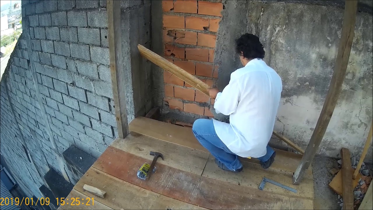 vaja porque uso madeira de demolição .. uma dica top para embolso de telhado