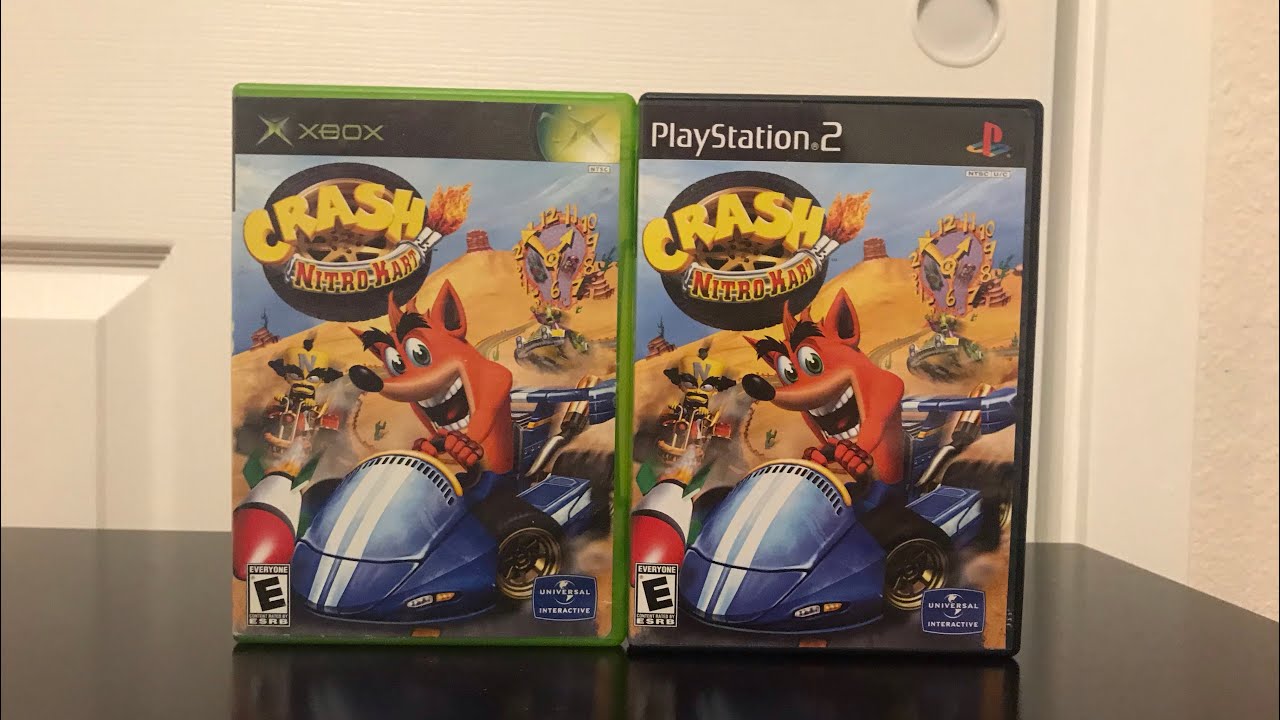 Crash Nitro Kart XBOX/PS2 Unboxing