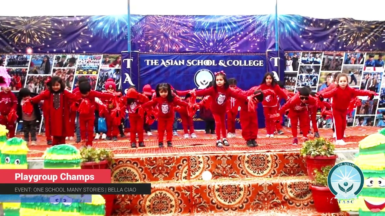 Tableau Performance: Bella Ciao | Class Playgroup Champs | One School Many Stories | Session 2023-24