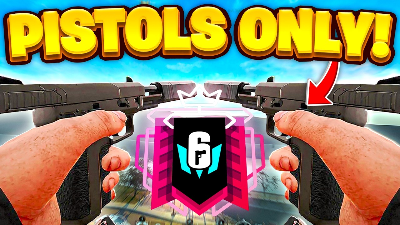 I Played Rainbow Six Mobile With *PISTOLS ONLY* In Ranked