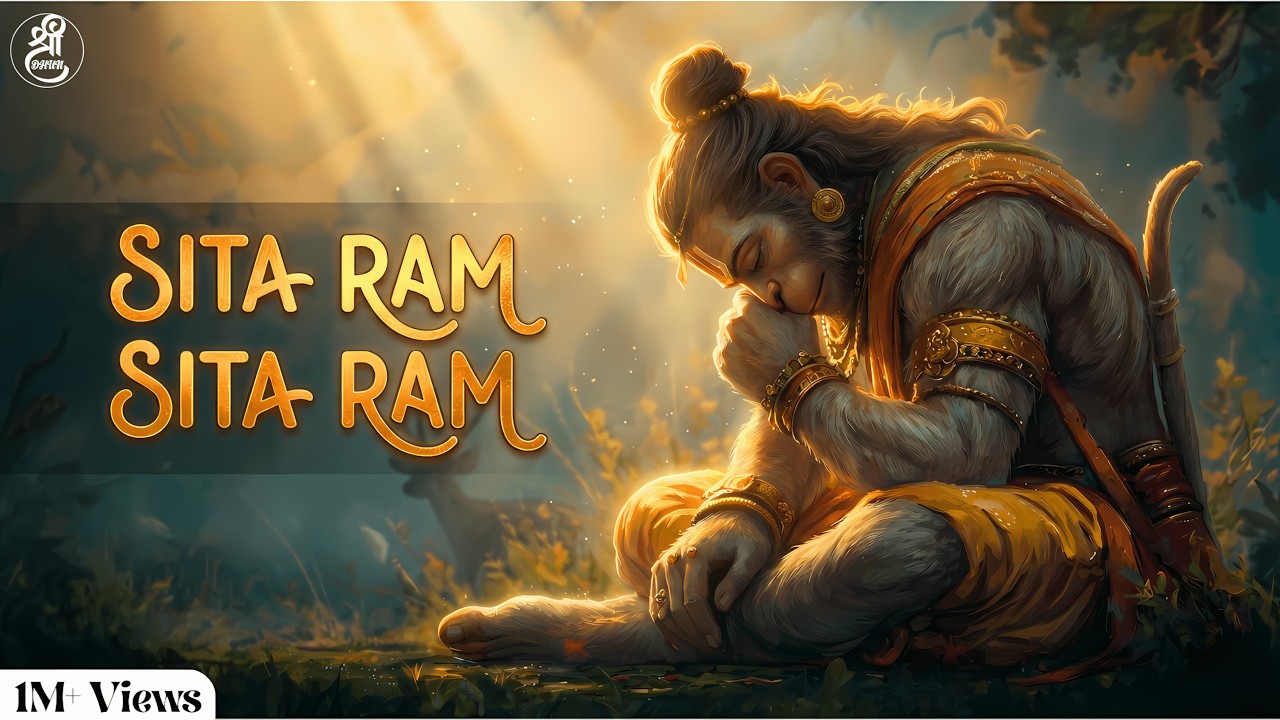 Peaceful Ram Mantra 1 Hour | Sita Ram Chanting for Meditation & Focus | Remove Negative Energy