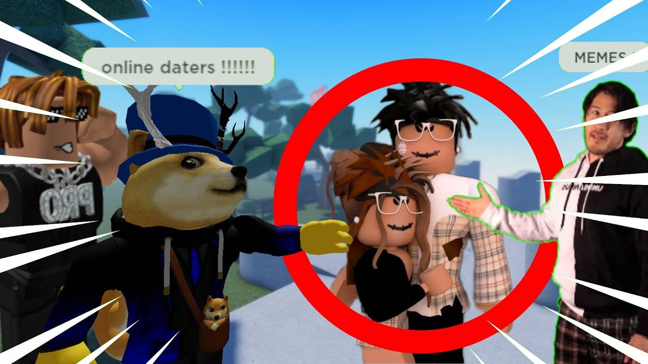 ROBLOX je plný online dateru !!! (voice chat funny moments)