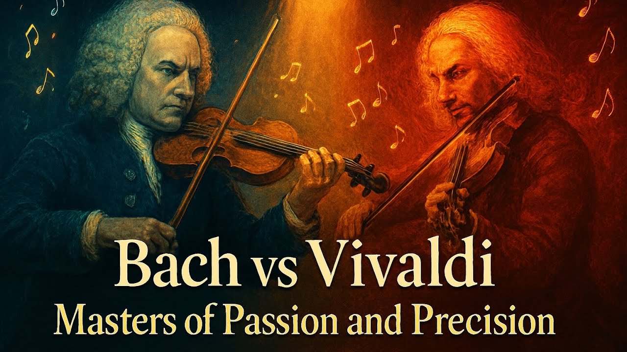 Bach vs Vivaldi | Masters of Passion and Precision ✨🎻