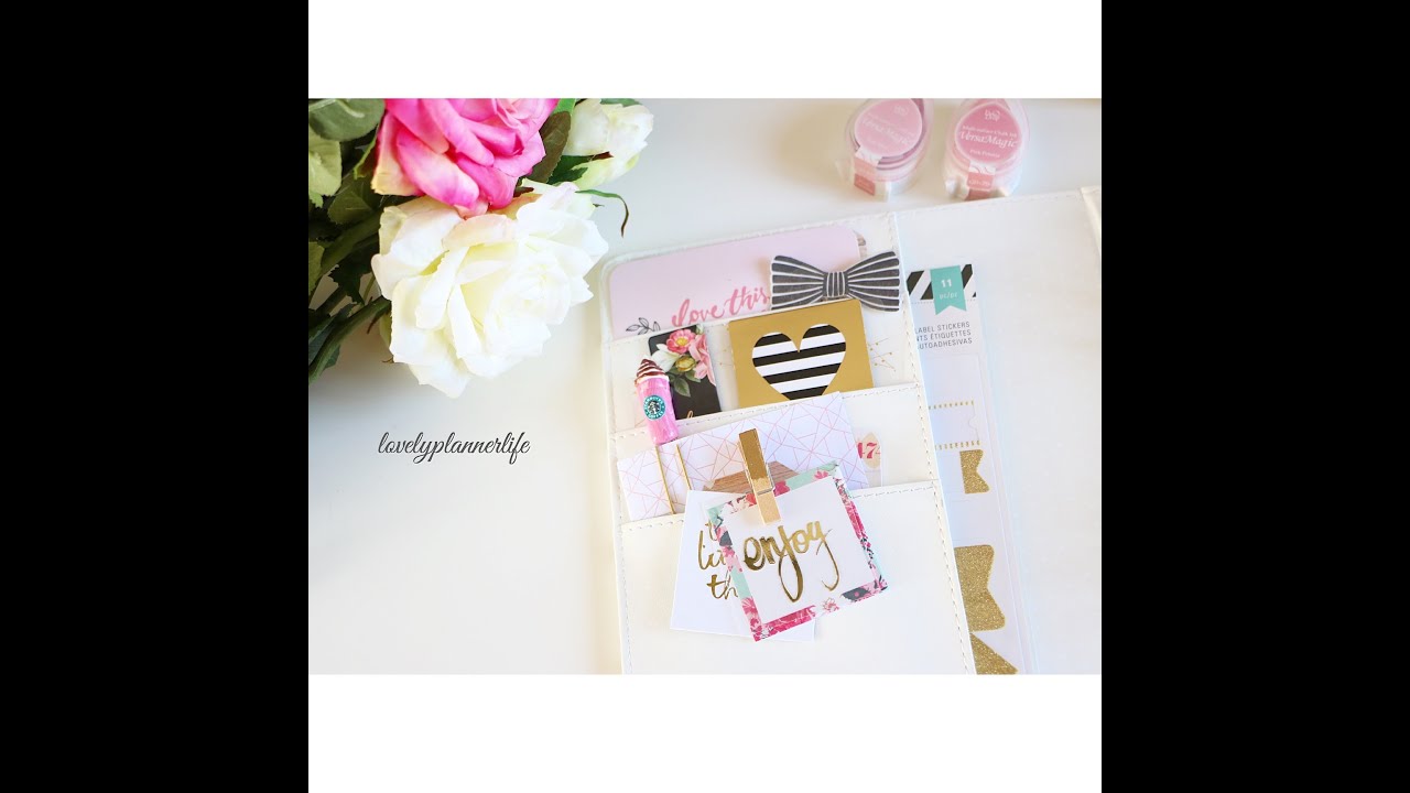 Plan With Me Week 4 :2016 Heidi Swapp Memory Planner
