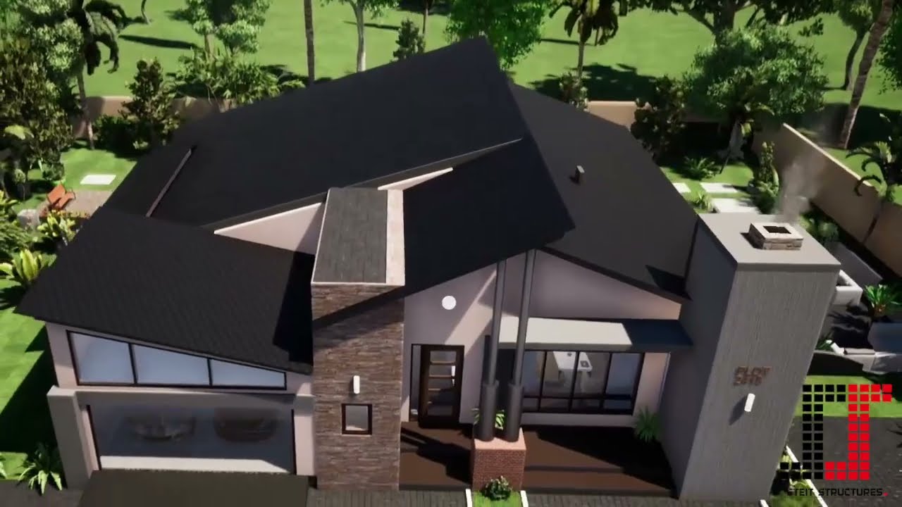 SKILLION ROOF, 3 BEDROOMS HOUSE- VIRTUAL TOUR.