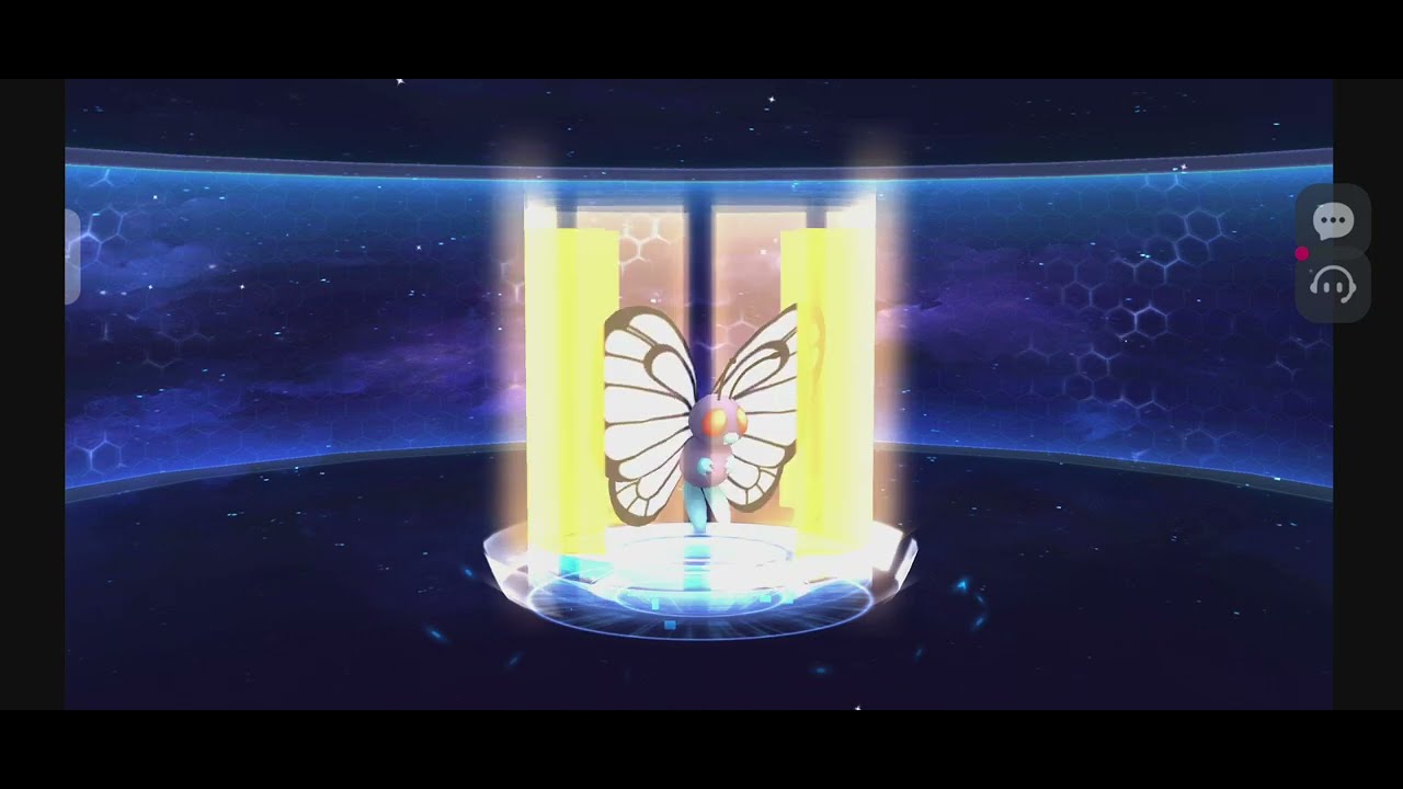 Pokémon concurso da Glória - Evoluímos para Butterfree 