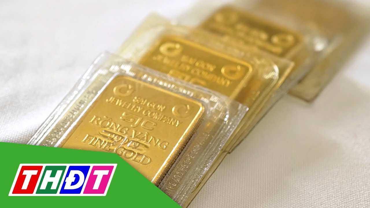 Giá vàng miếng SJC lên 190,8 triệu đồng/lượng rồi quay đầu giảm | THDT