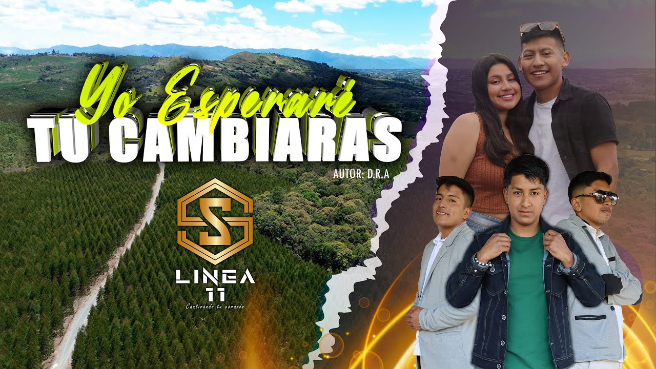 Yo esperare tu cambiaras/Sebasti&aacute;n y su grupo linea 11( Video oficial).
