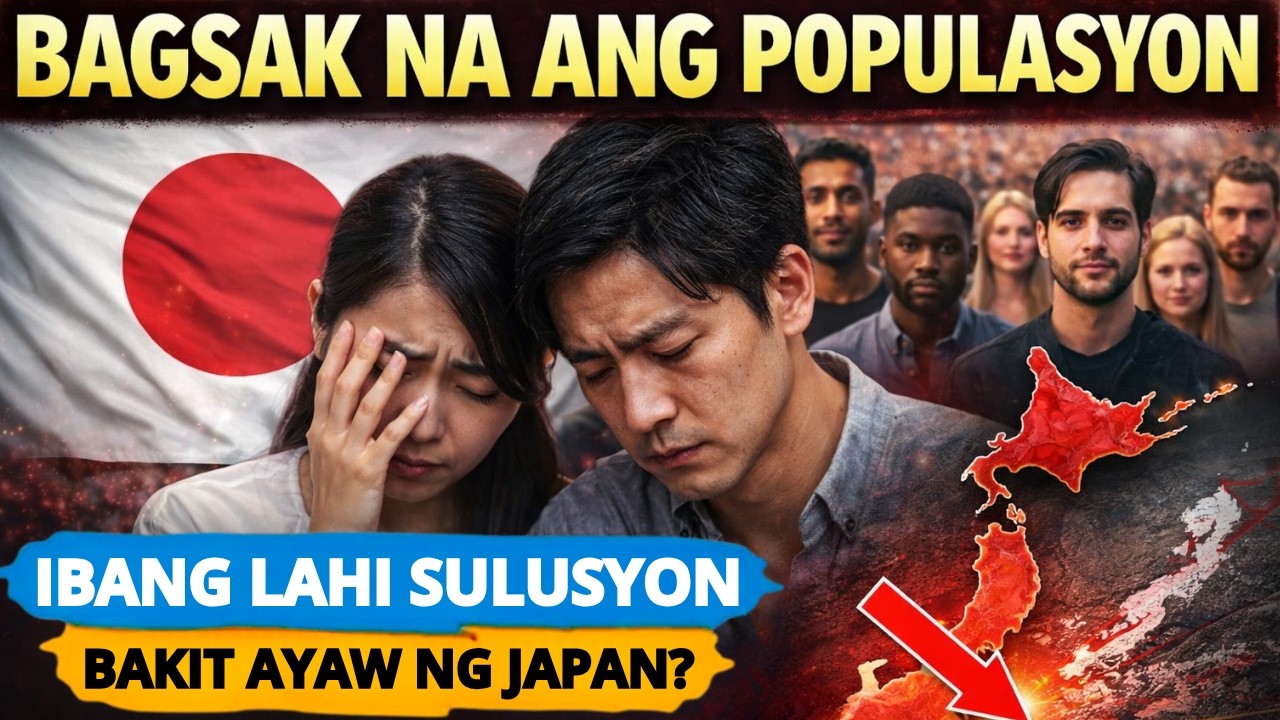 BAGSAK na ang POPULASYON ng JAPAN, Bakit HINDI PADIN SILA GUMAGAMIT ng IBANG LAHI para MAGPADAMI?