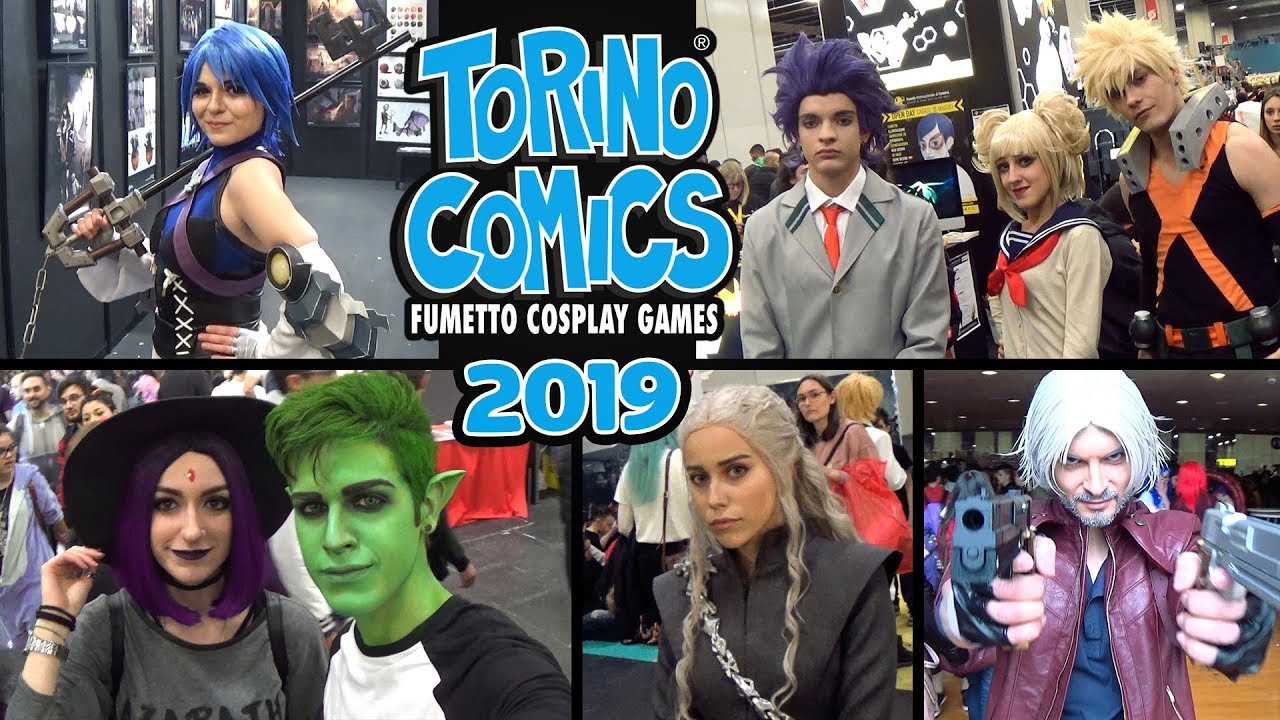 Torino Comics 2019 - Best Cosplay Music Vlog (Sabato e Domenica)