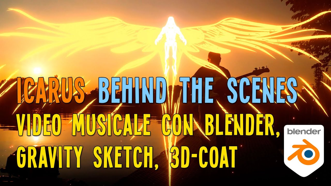 Creare un video musicale con Blender - Dietro le quinte di Icarus