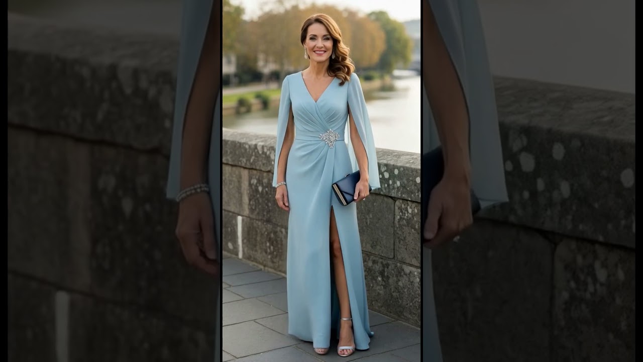 Mother of the Bride Dresses for Over 50 |  Elegant Outfit Ideas for the Mother of the Bride