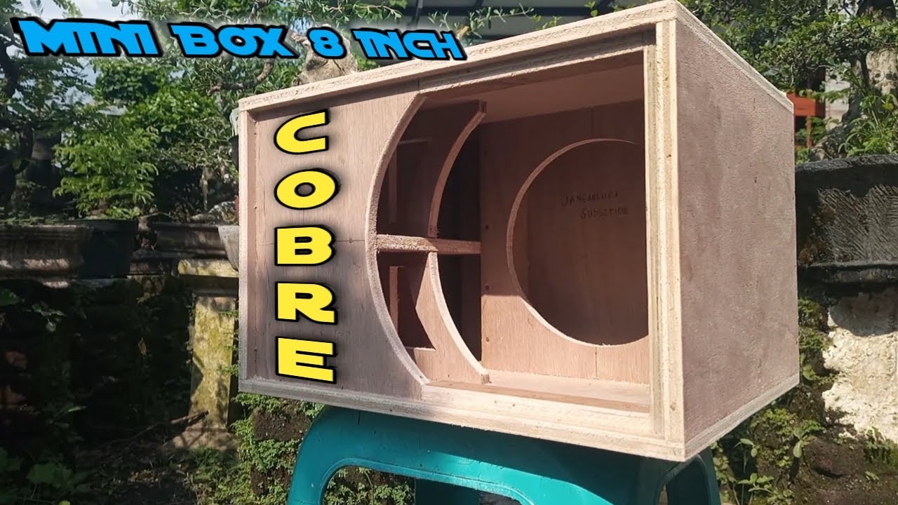 PEMBUATAN BOX MINIATUR BOX COBRE 8 INCH DENGAN SEDERHANA