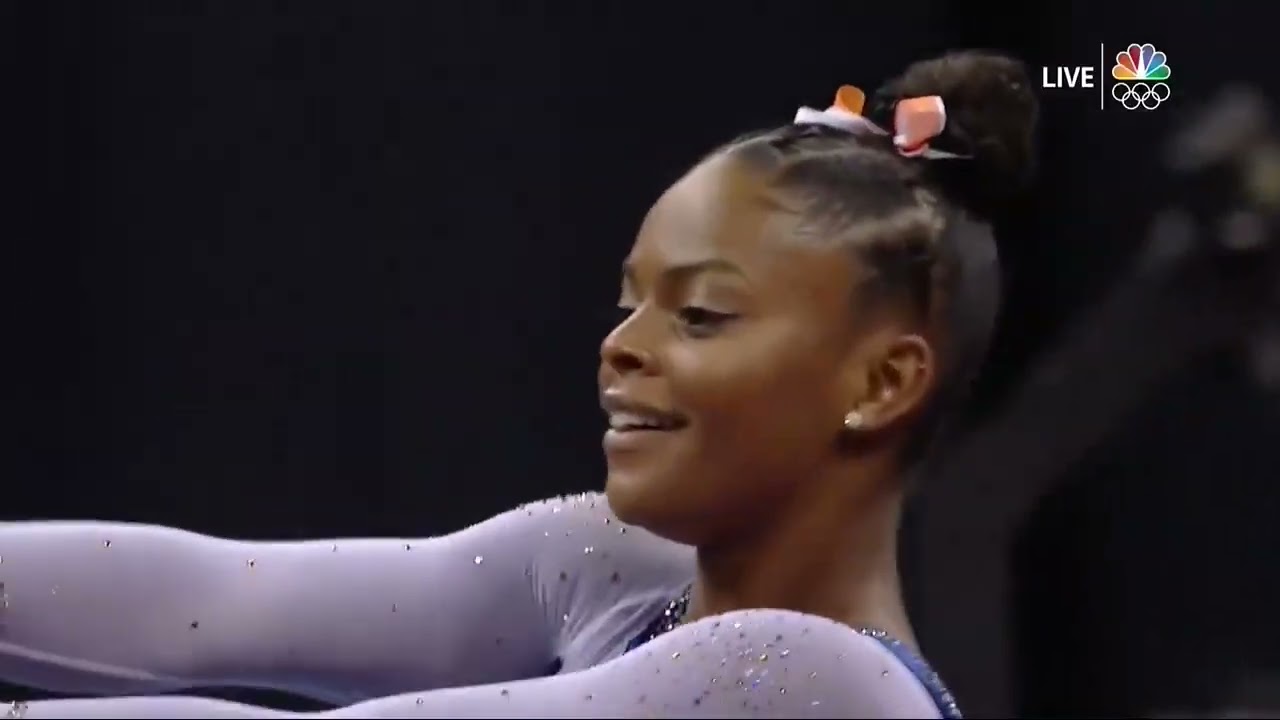 Trinity Thomas. 2019 U.S. Nationals. Day 2. FX
