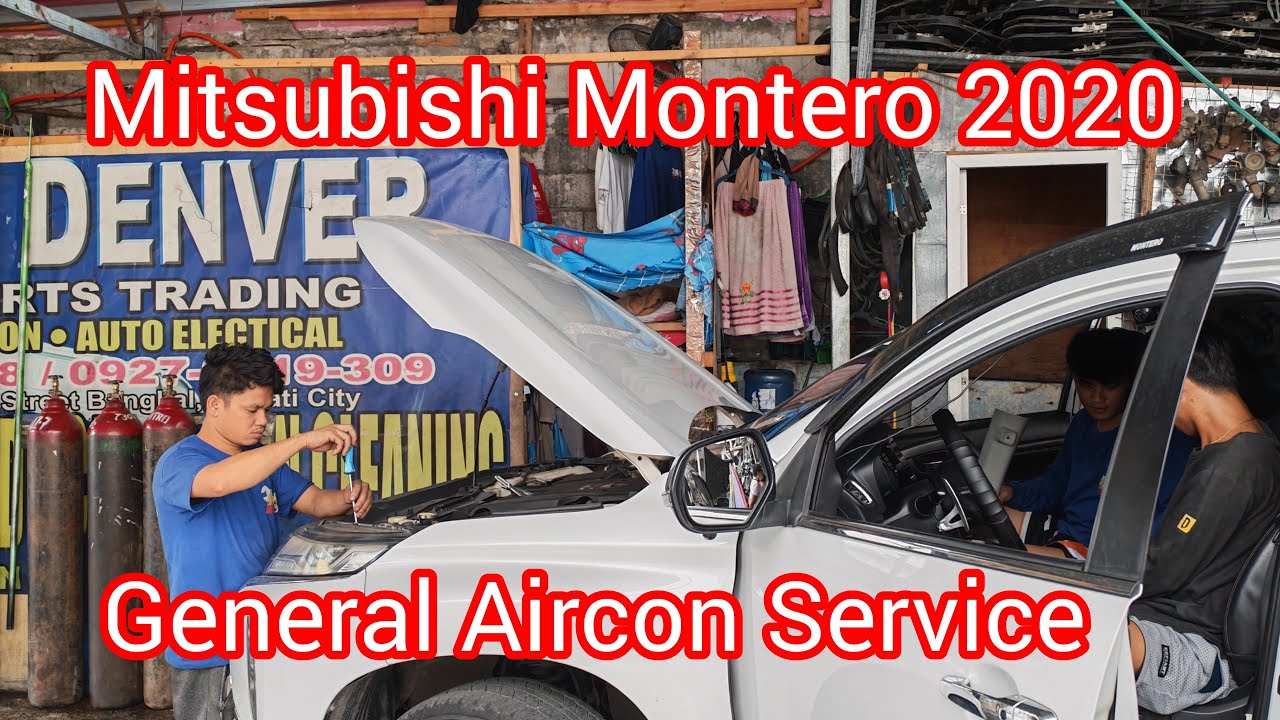 GENERAL AIRCON SERVICE MITSUBISHI MONTERO 2020 MODEL