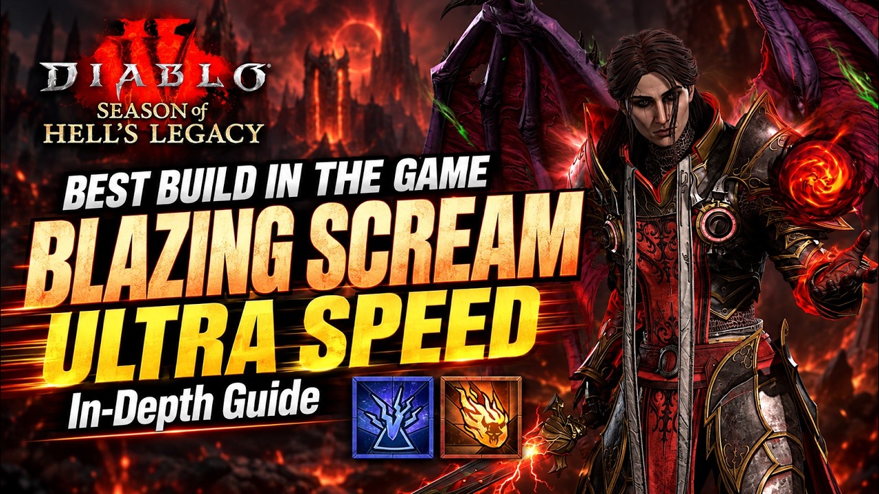 ЛУЧШИЙ БИЛД В ИГРЕ &mdash; Подробный гайд на Варлока через Blazing Scream | Diablo 4 Сезон 15